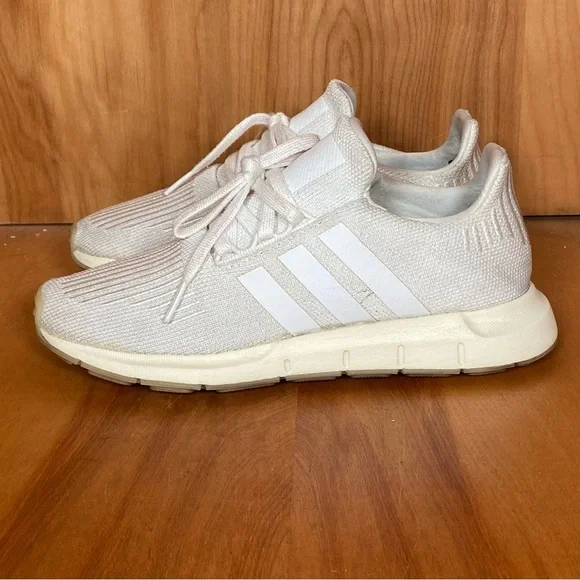 Womens 5.5 Adidas Original Swift Athletic Slip On Shoes Grey SEF1440 - Picture 3 of 8